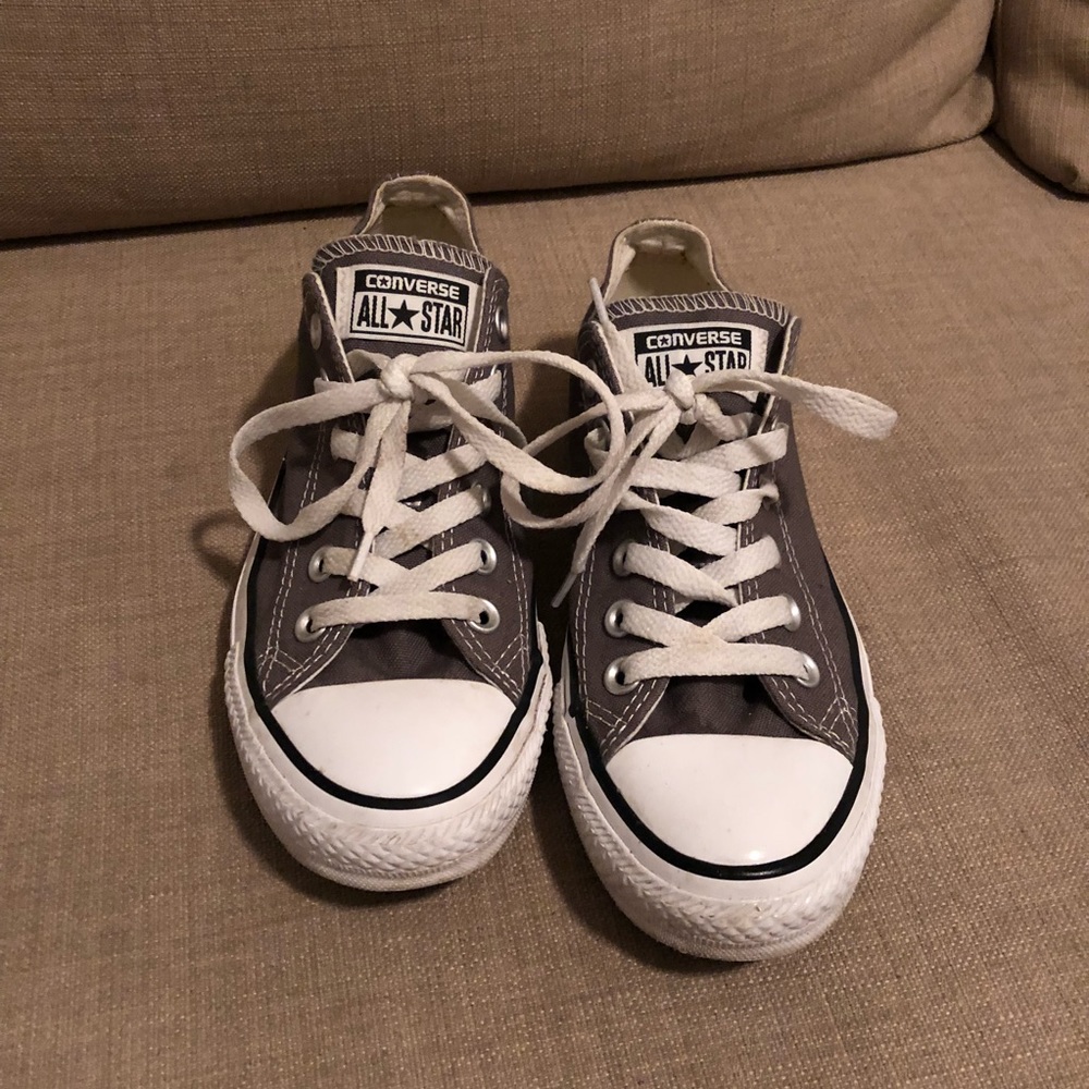Converse Low Top Grey Shoes